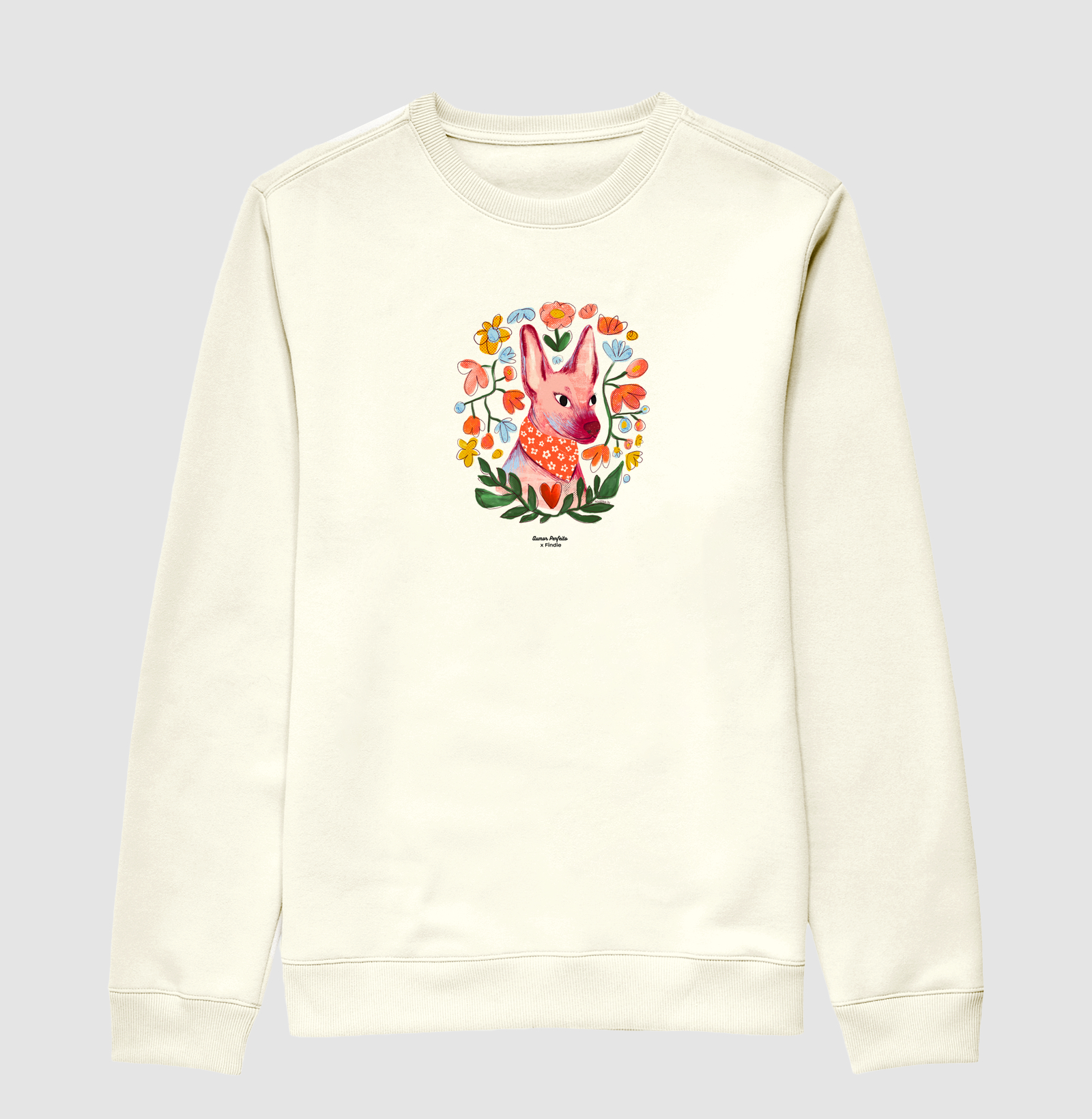 Suéter Moletom - Aumor Não tem Raça - Menina