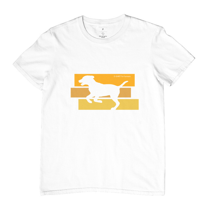 fall - yellow dog