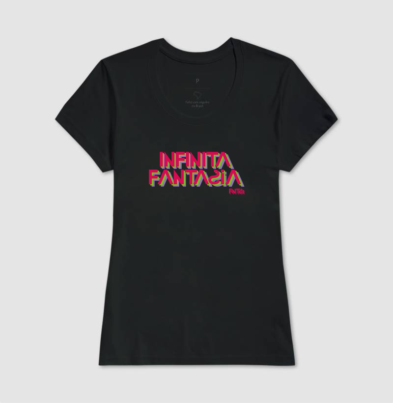 T-SHIRT "INFINITA FANTASIA" / LETTERING GRANDE