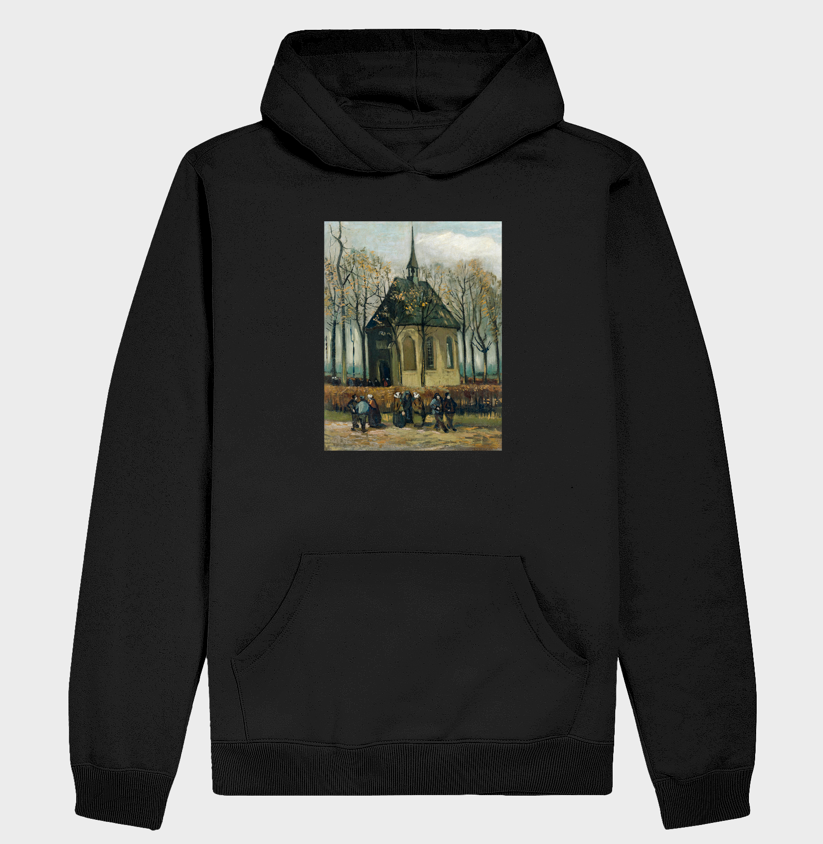 Vincent van Gogh's Congregation Leaving the Reformed Church in Nuenen
