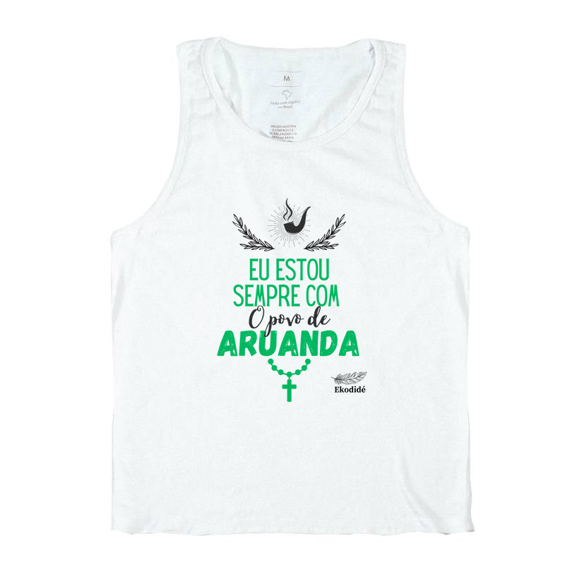 Estou sempre com o povo de Aruanda