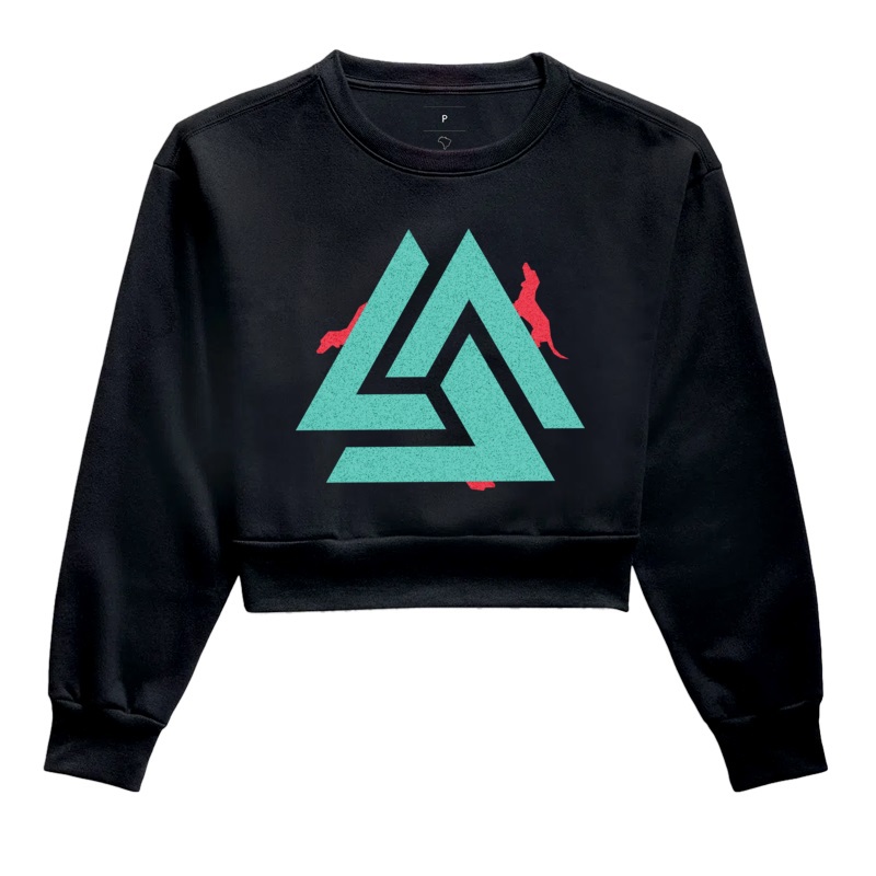 Moletom Cropped Dachs - Valknut