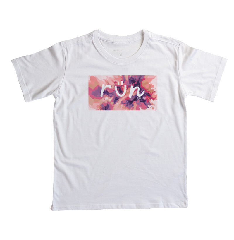 Camiseta Infantil Corra e Sorria
