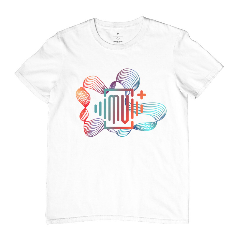 Logo MV+ Colorida | Branca Masculina
