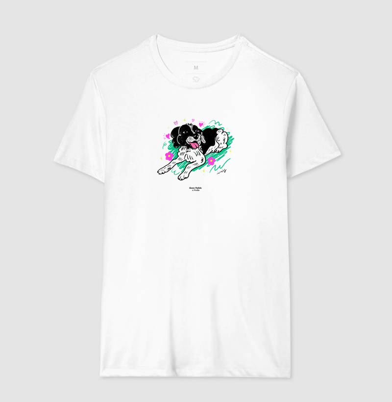 Camiseta - Aumor Não tem Raça - Fumaça