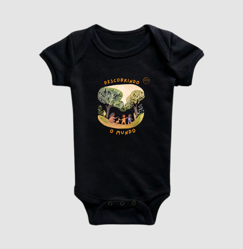 Body Infantil KIRI - Descobrindo o Mundo