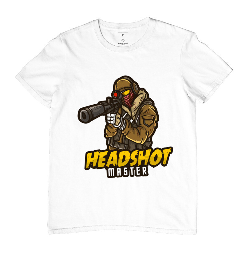 Camiseta CSGO Headshot Master
