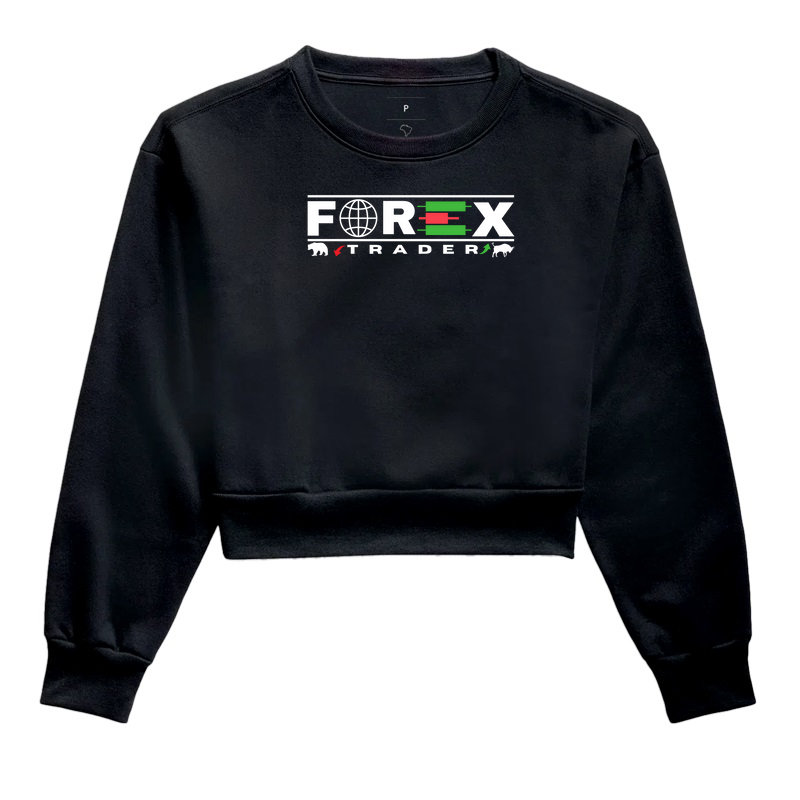 Moletom Cropped Forex Trader