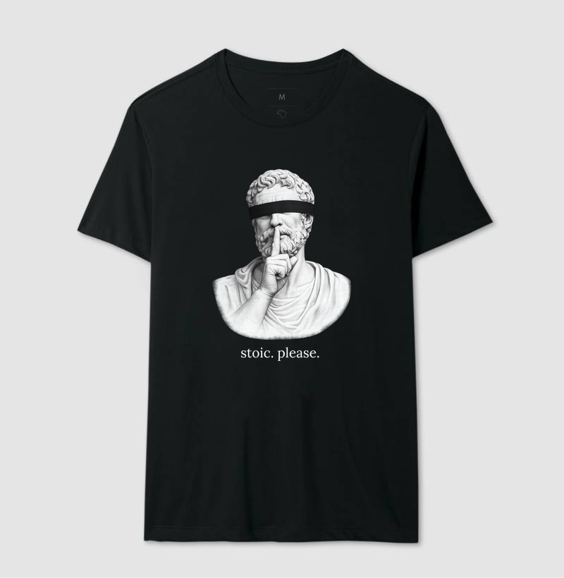 Camiseta Estoicismo "stoic.please"