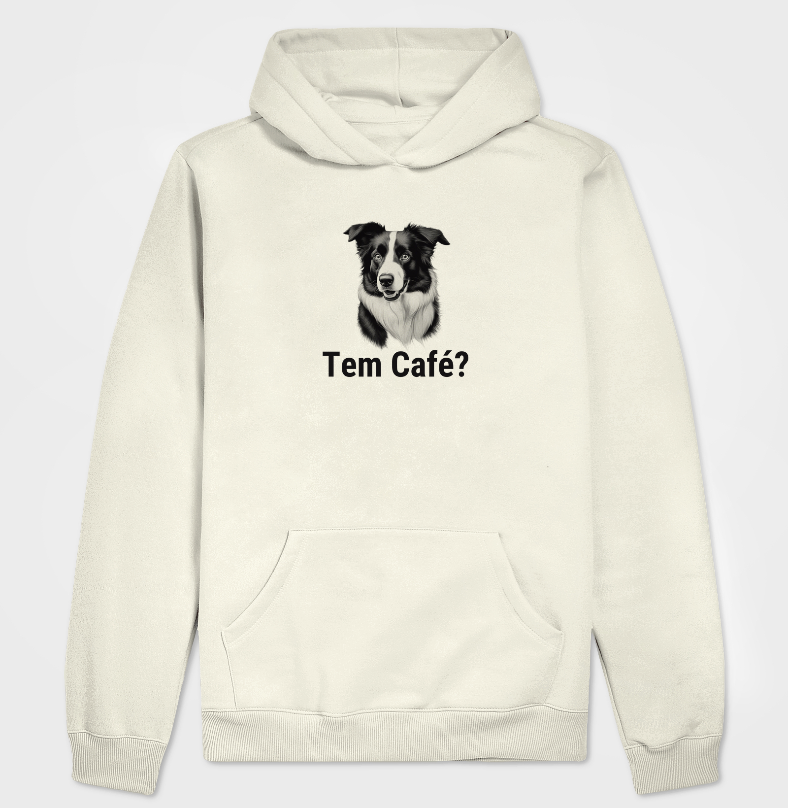 Moletom Tem Café Border Collie