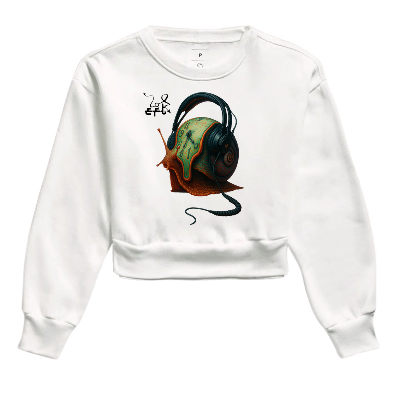 Moletom Cropped - Low BPM Edition - Clara