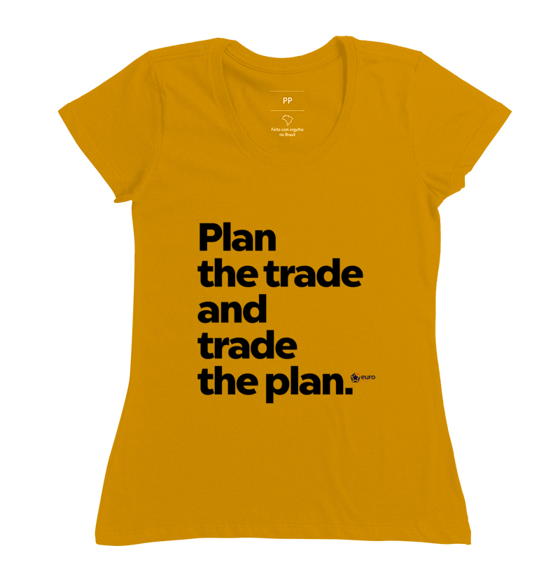 Camisa Reserva Plan the Trade and Trade the Plan