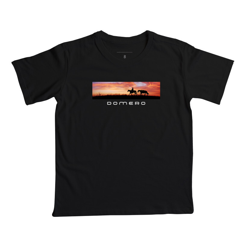 camiseta mini / entardecer