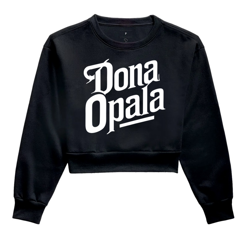 Cropped Moletom Dona Opala
