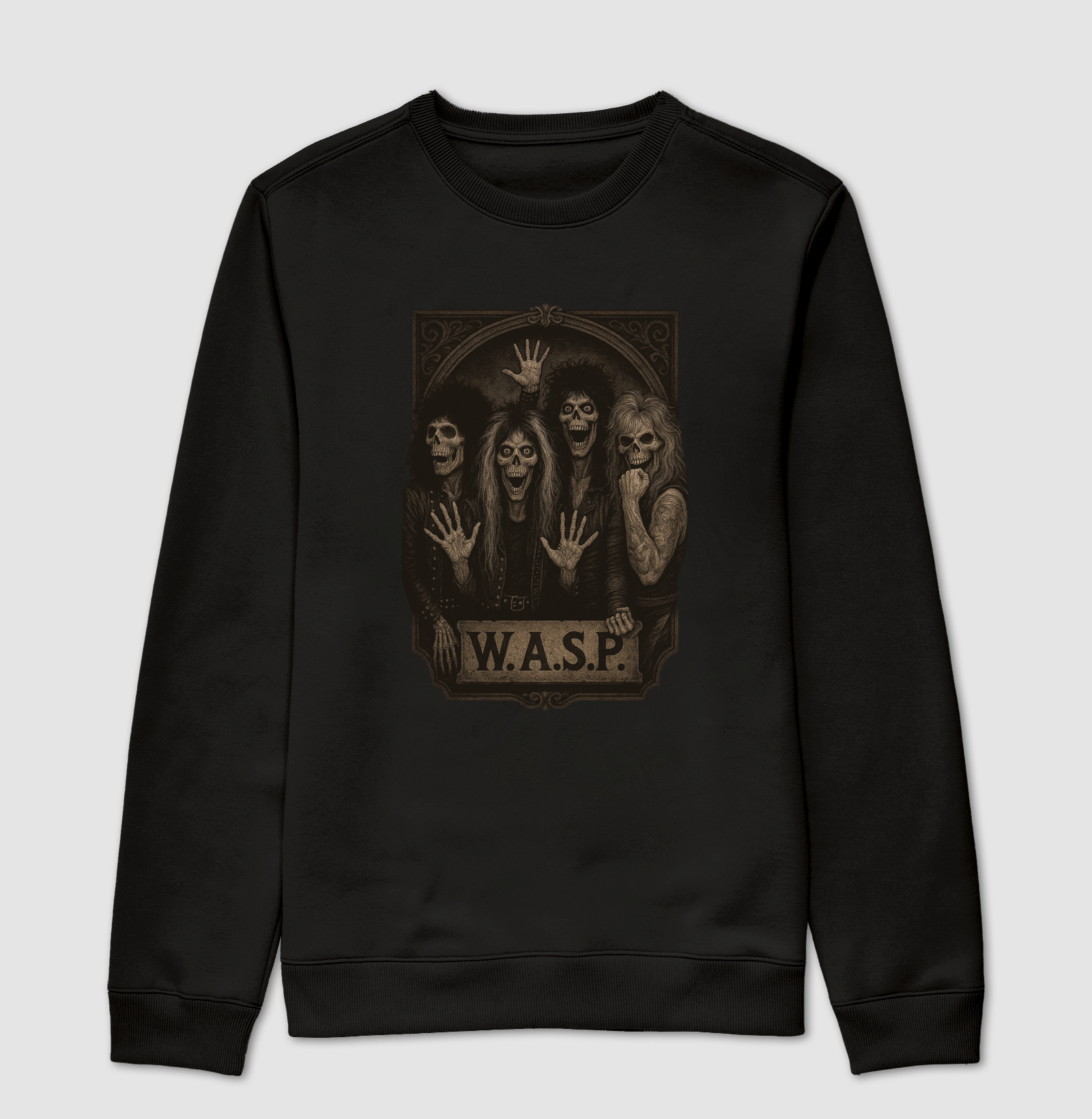 Wasp - Classic Old Skull Metal