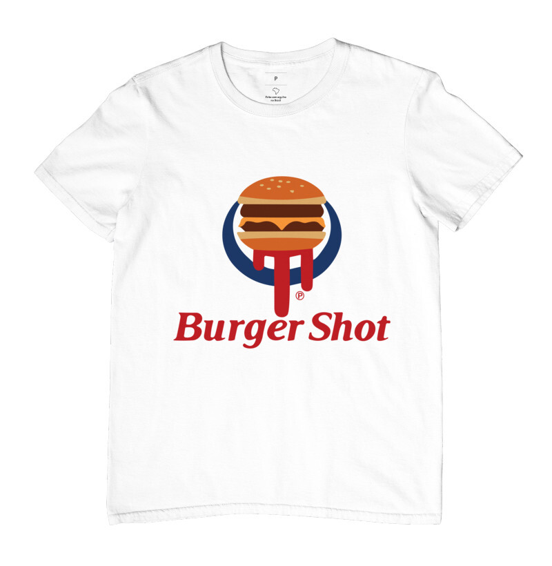 Camiseta Gamer Burguer Shot