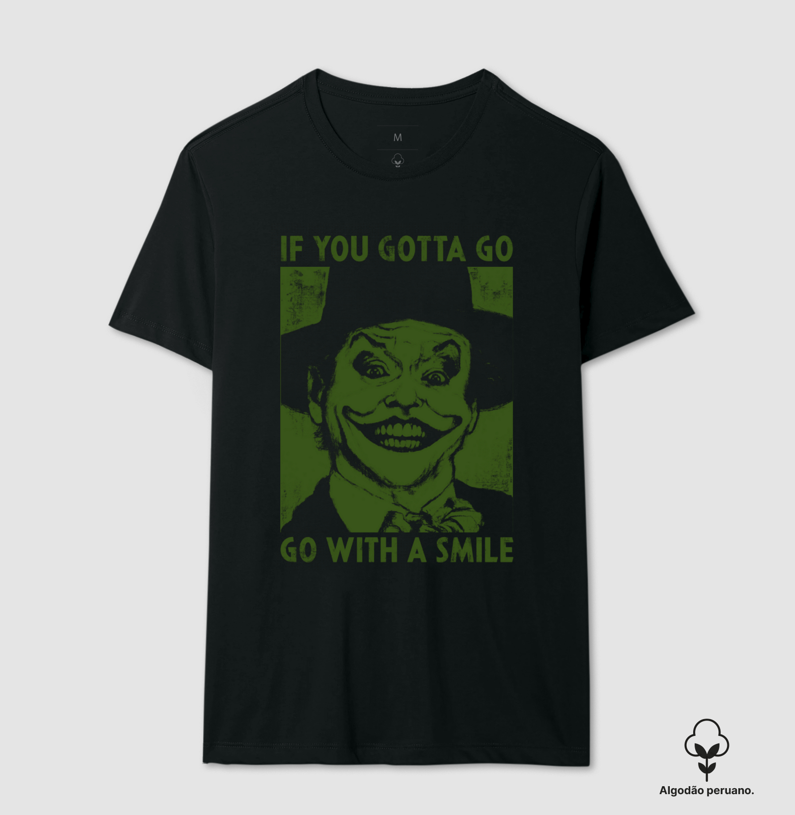 If you gotta go, go with a smile