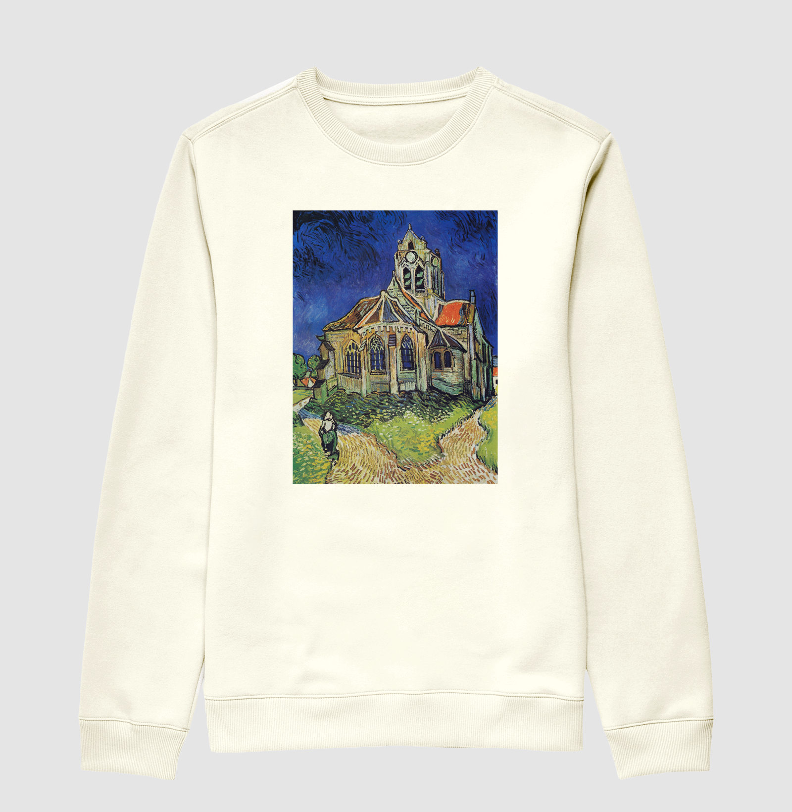 Vincent van Gogh's The Church at Auvers