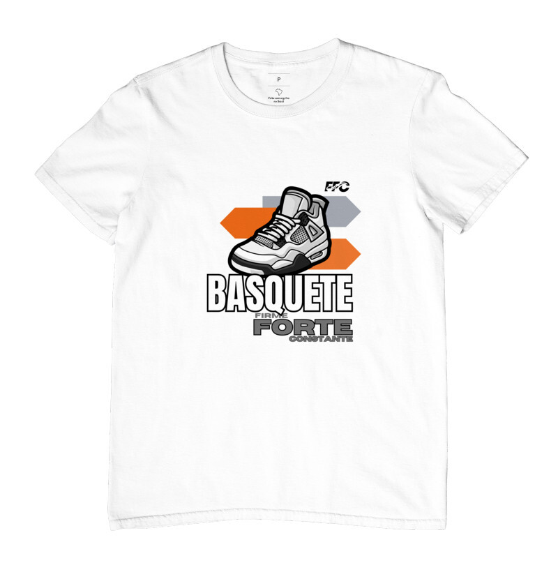 Camiseta FFC basquete gray orange