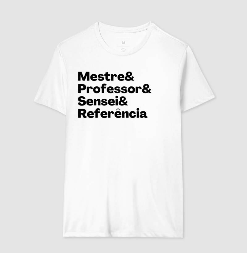 Camiseta Mestre Referência