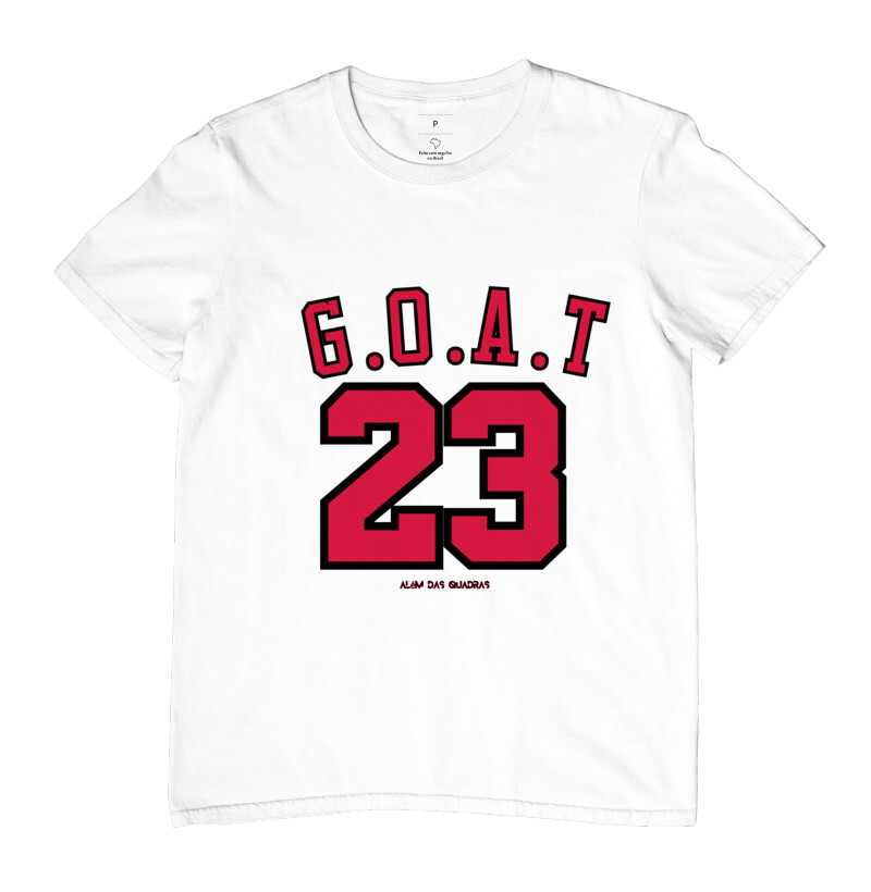 Camiseta Além das Quadras - GOAT