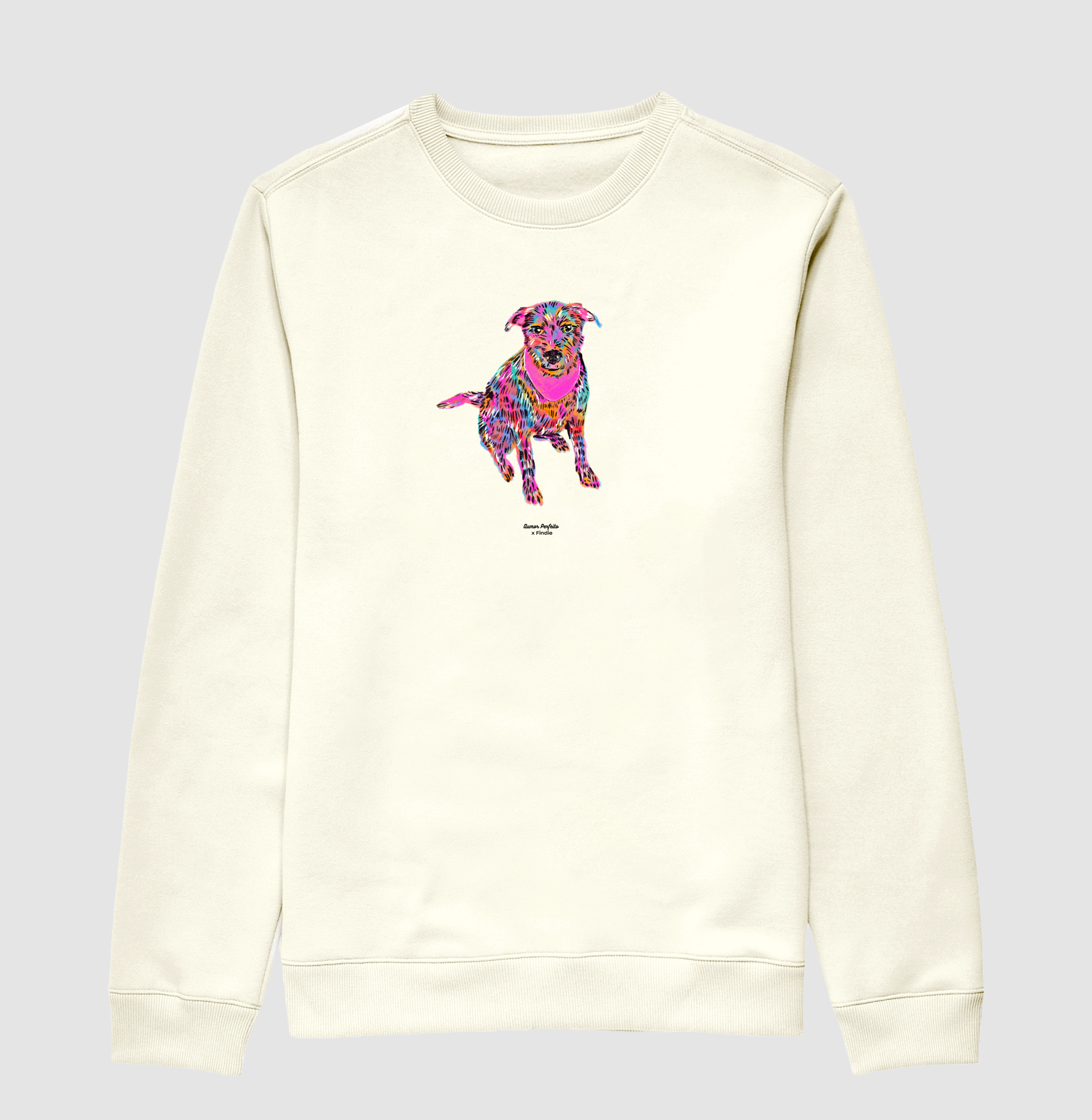 Suéter Moletom - Aumor Não tem Raça - Melissa