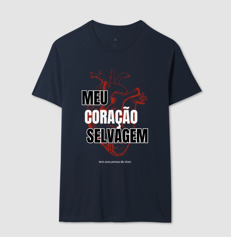 Camiseta Coração Selvagem 