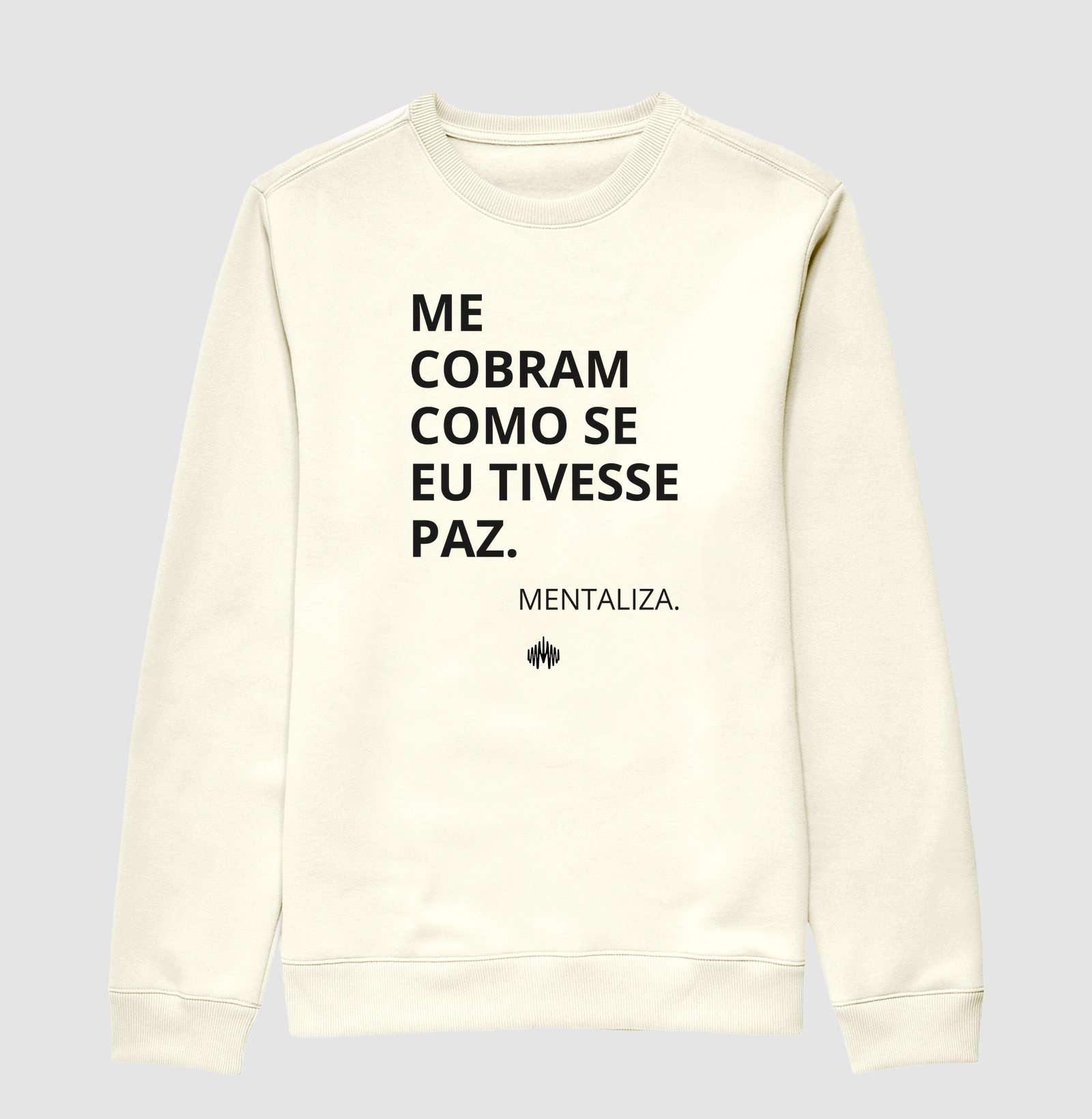 Me cobram como se eu tivesse paz.