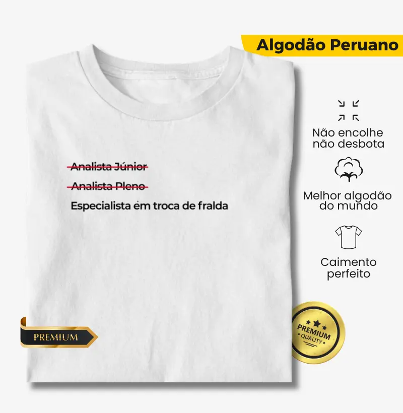 Especialista em troca de fralda 