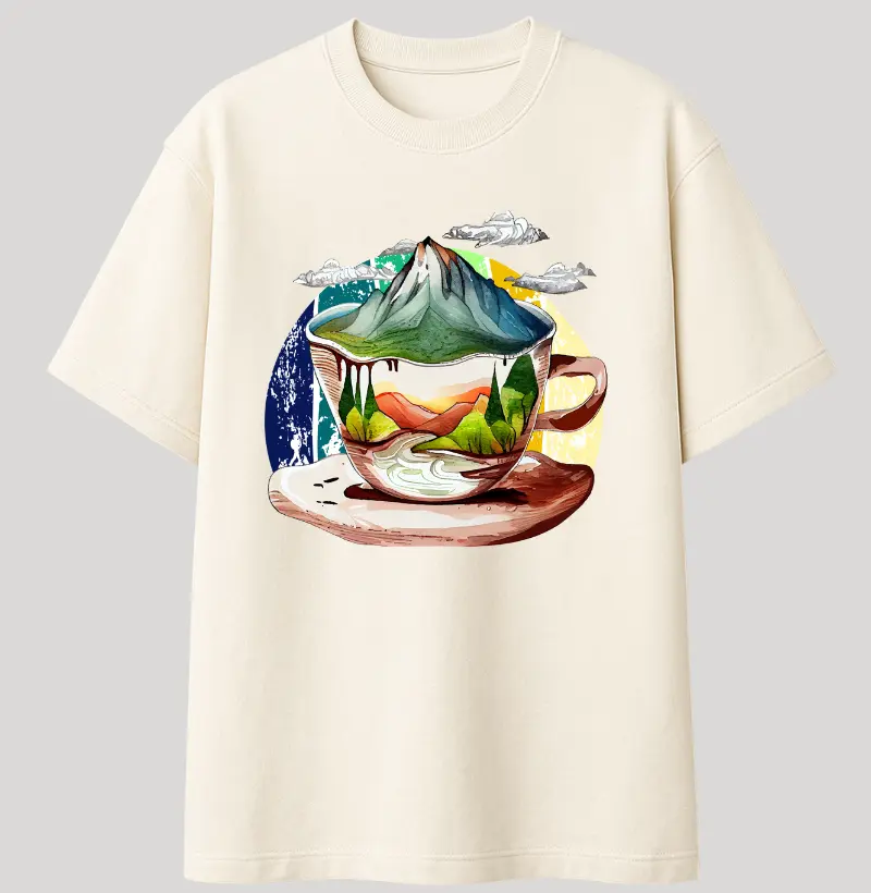 Camiseta Oversized Bold - Xícara