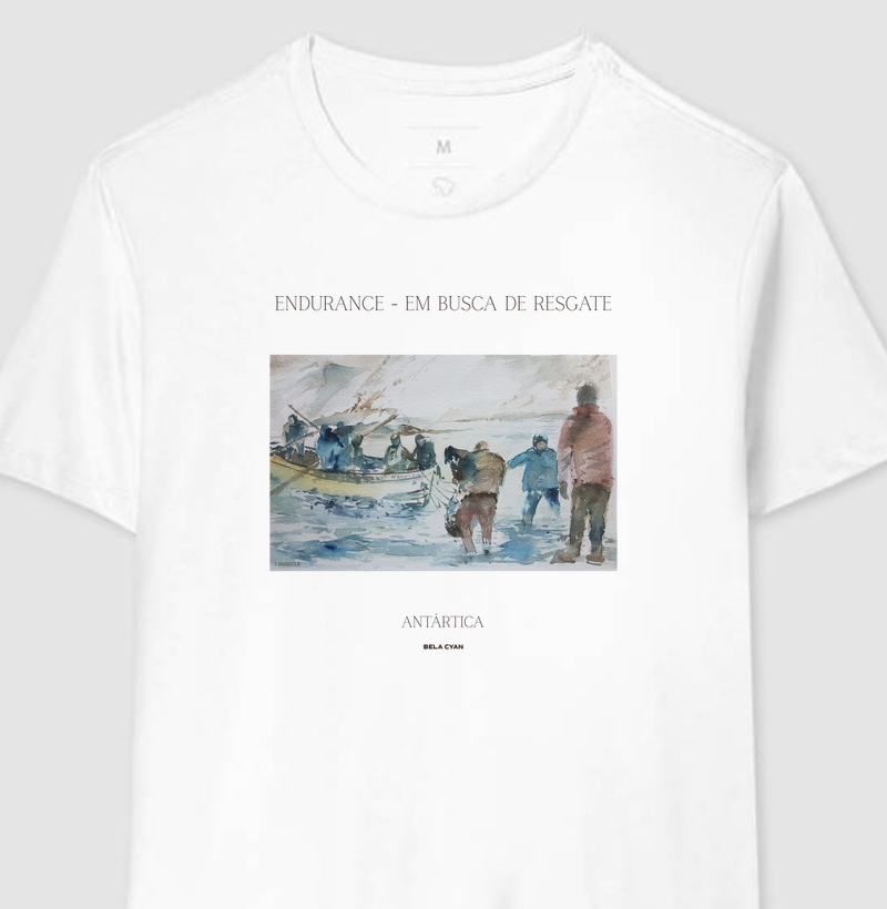 Camiseta Endurance -  Em Busca de Resgate 2, em Aquarela