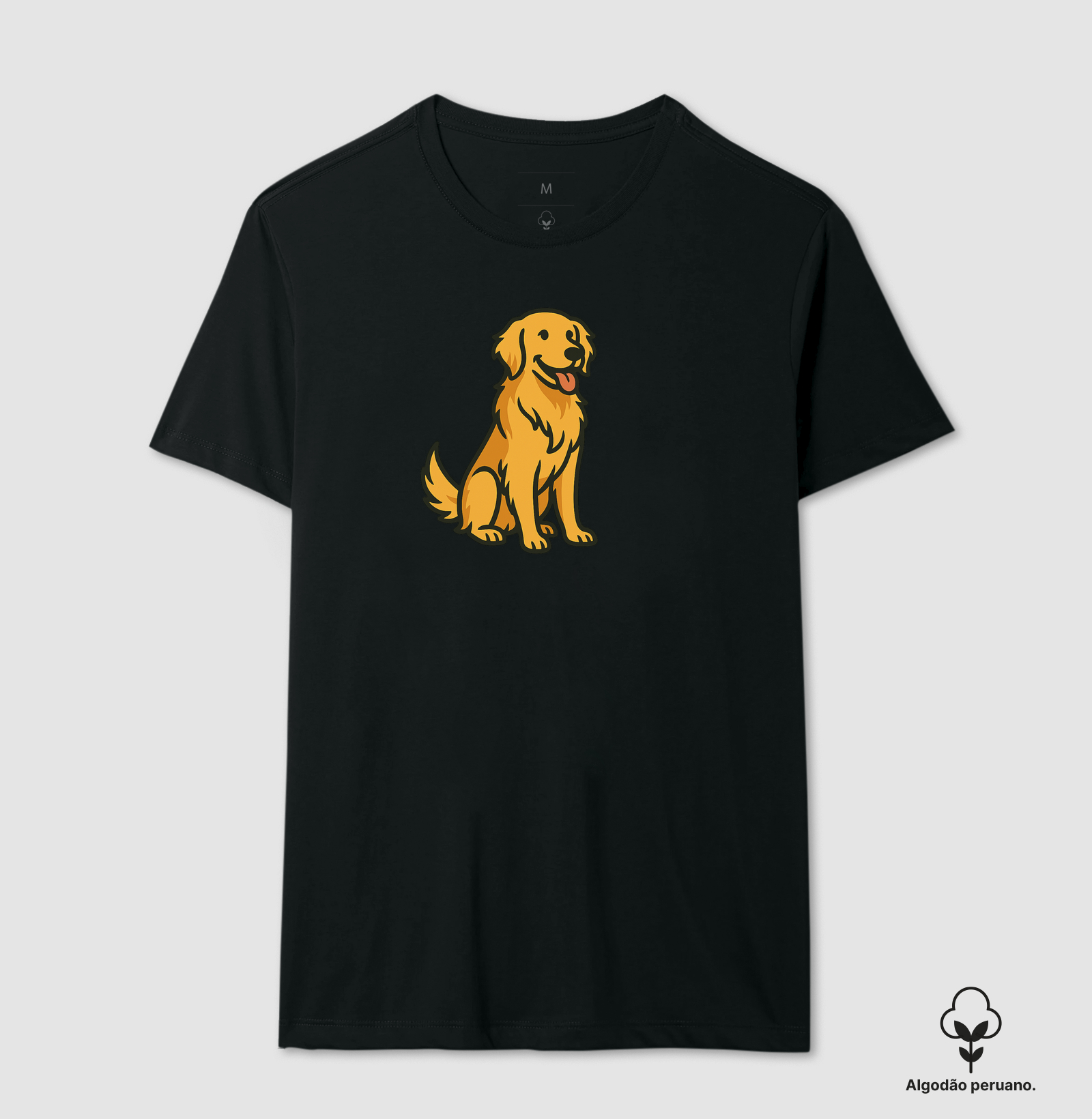 Golden Retriever Sentado