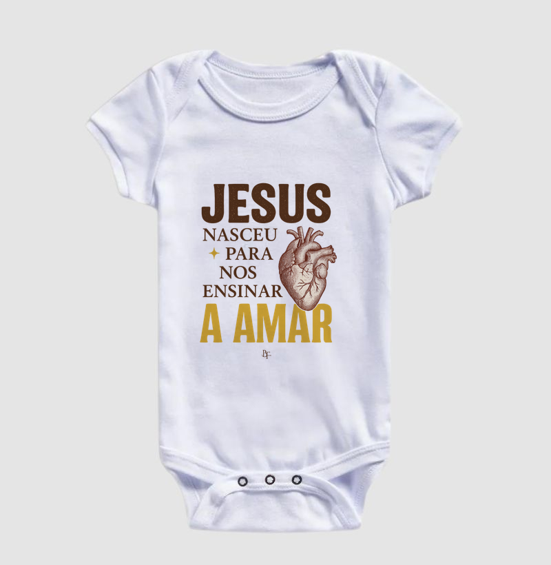 Jesus nasceu para nos ensinar a amar