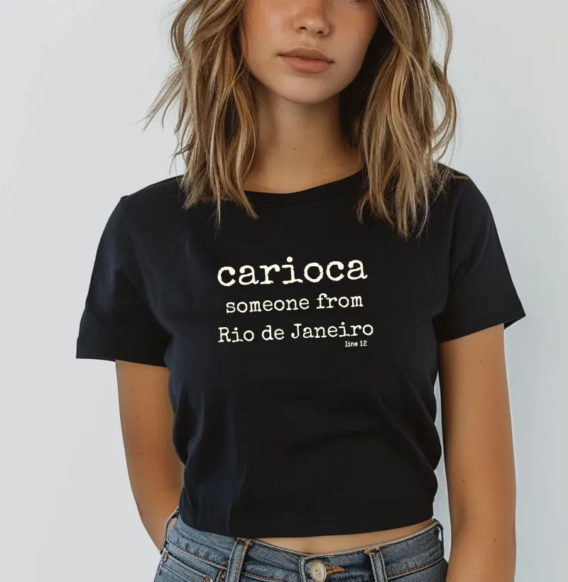 CARIOCA EM BRANCO | PRETO