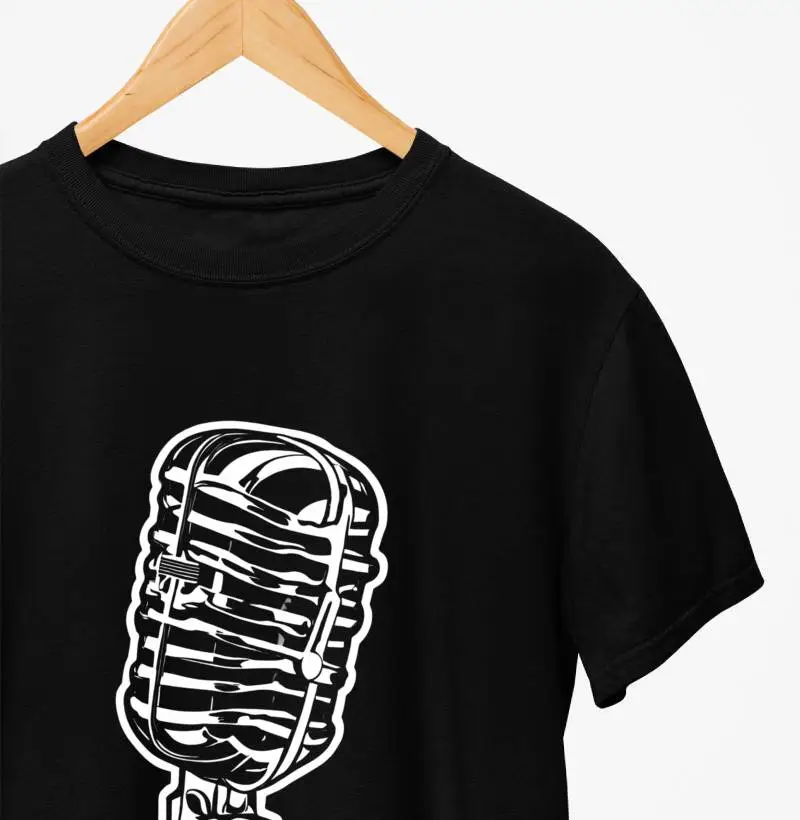 Camiseta Reserva Ink - Microfone Vintage