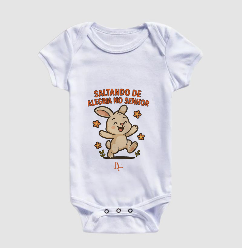 Saltando de alegria no Senhor