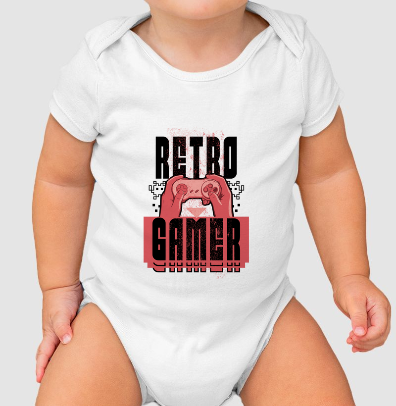 Body Infantil “Retro Gamer"