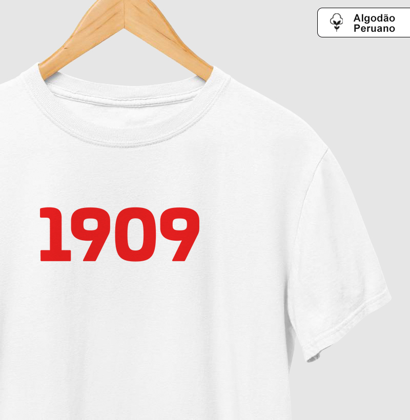 Camiseta Algodão Peruano 1909