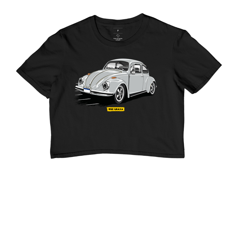 Fusca Cinza Prata