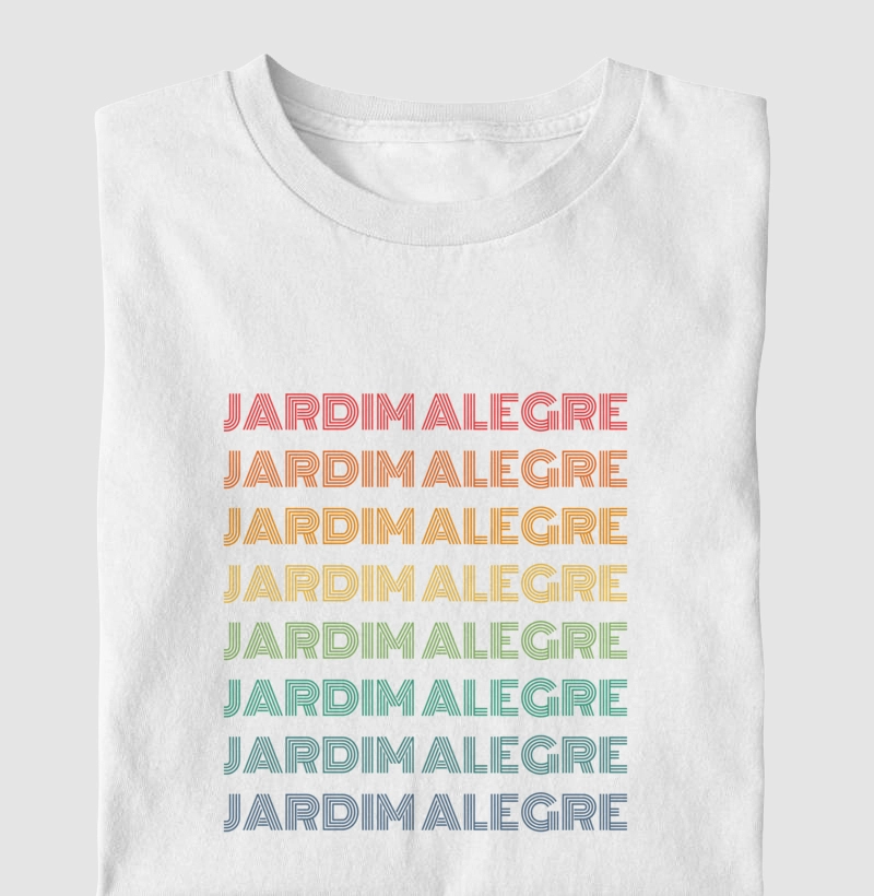 Jardim Alegre Letreiro Retrô