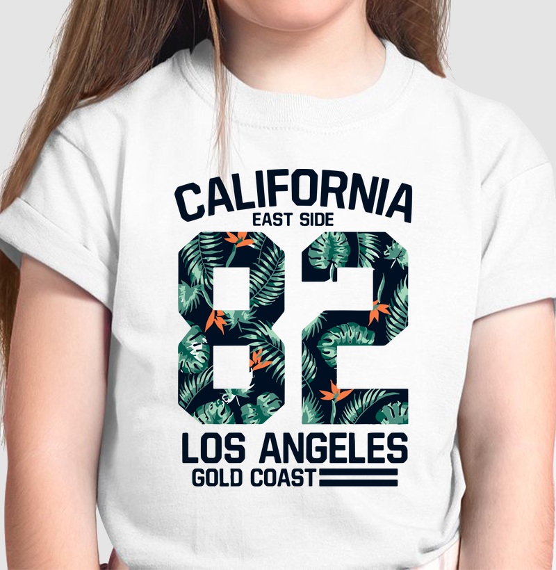 Camiseta Infantil - Califórnia
