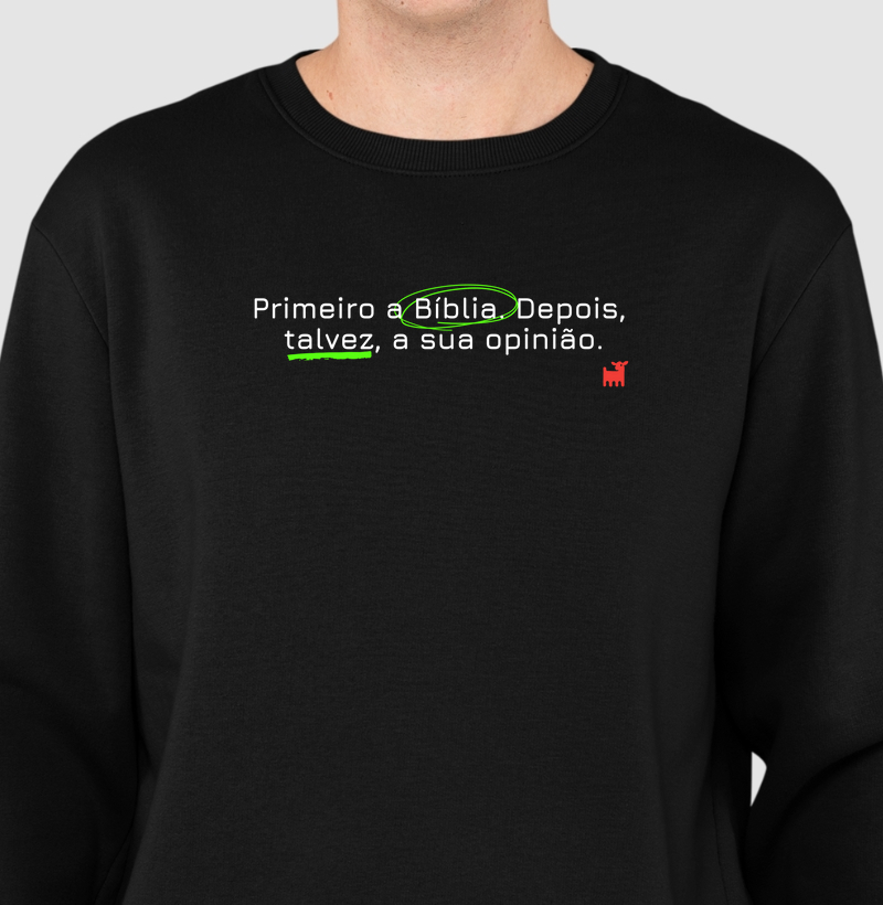 Primeiro a Bíblia
