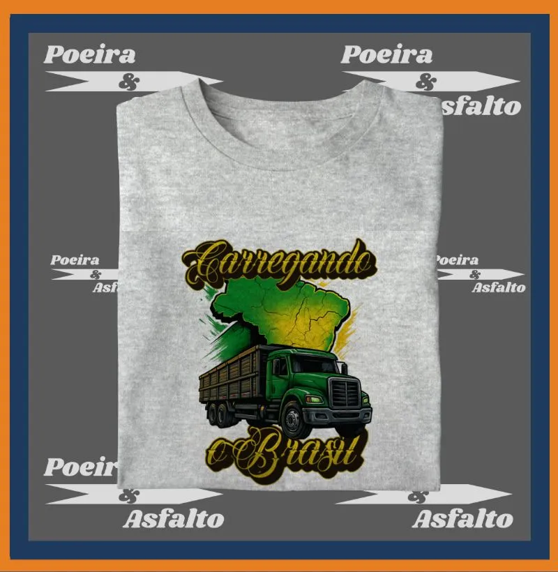 Camiseta Carregando o Brasil 