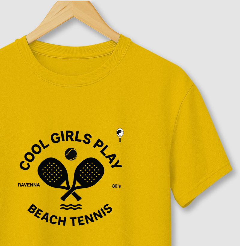 Cool Girls Play Beach Tennis