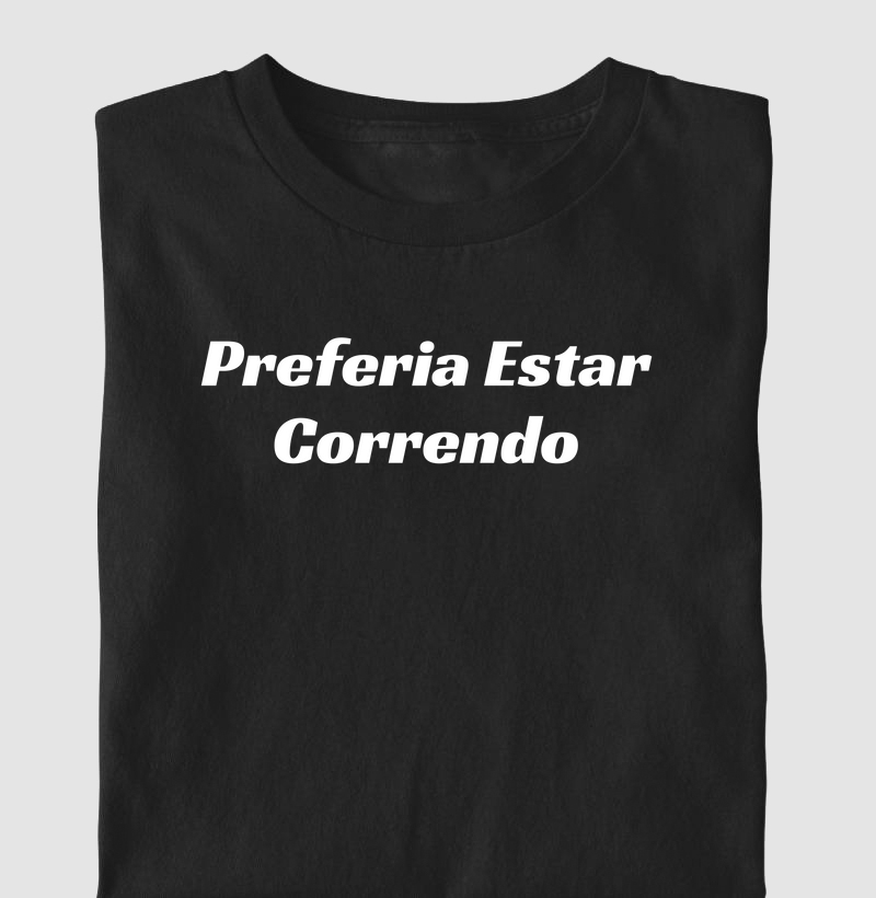 Preferia Estar Correndo