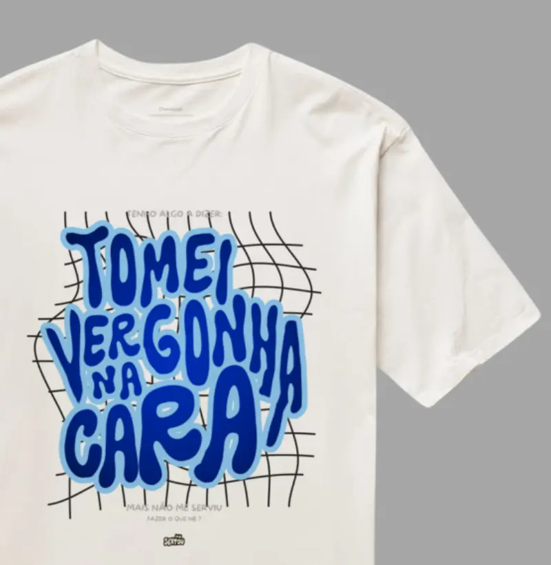 Tomei vergonha na cara