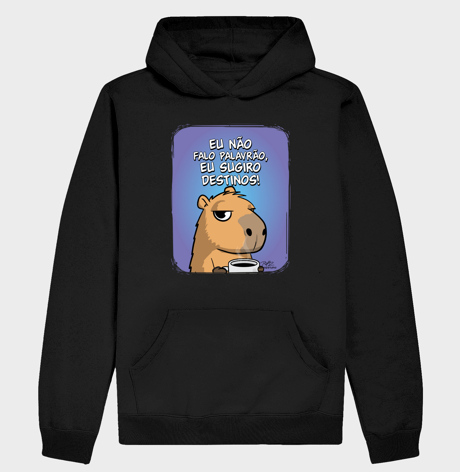 Camiseta Capivara Sugiro Destinos