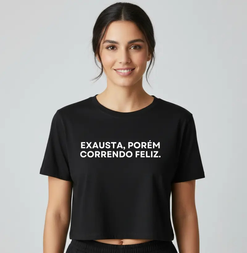 Exausta, Porém Correndo Feliz