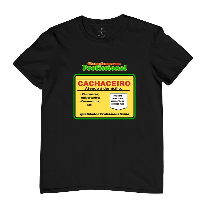 camiseta CACHACEIRO