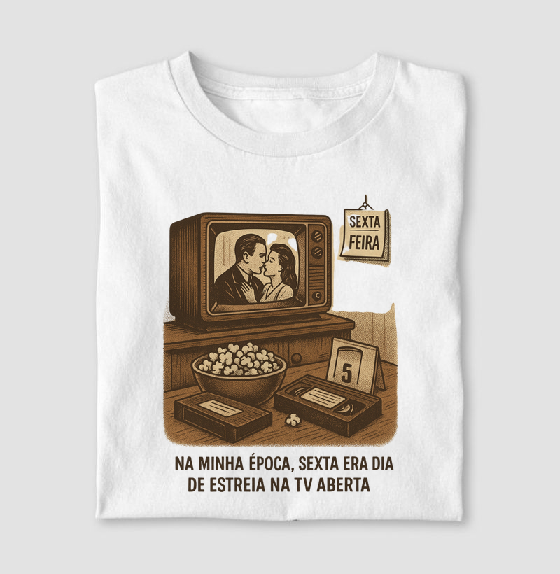 Camiseta Sexta dia de estréia